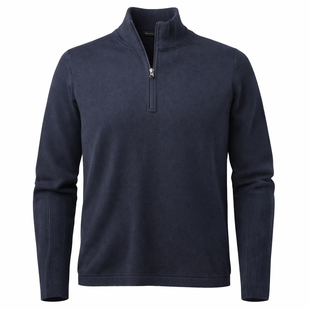 Greyson Merino Wool Quarter Zip Pullover – Men’s Small